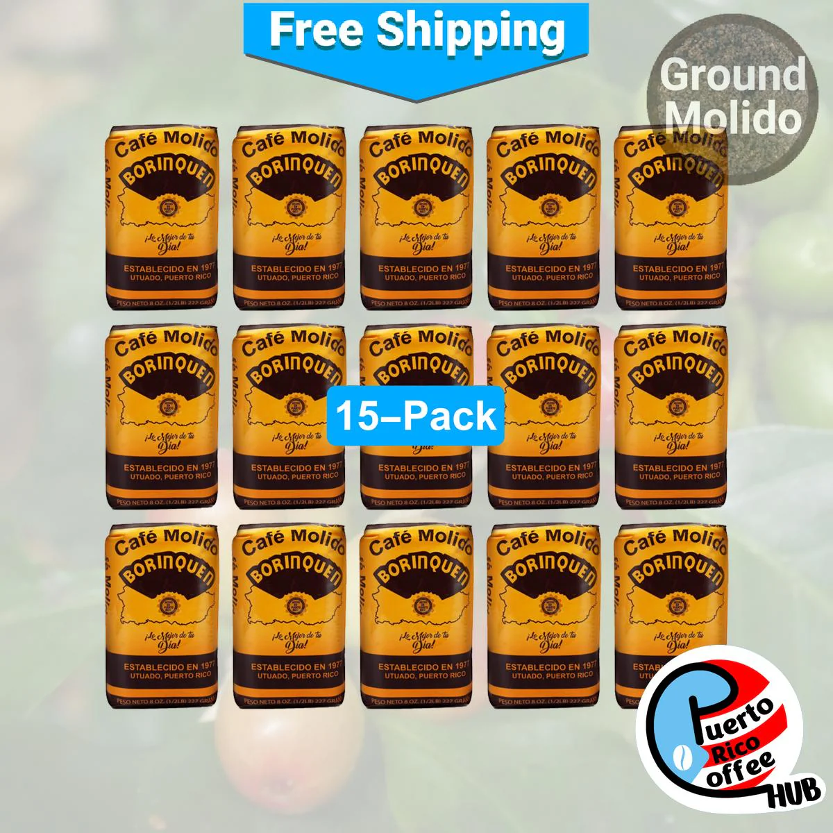 Café Borinquen Ground Coffee - Image 10