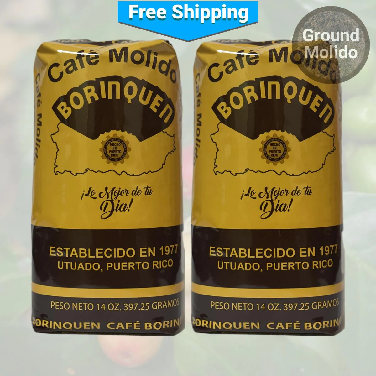 Café Borinquen Ground Coffee - Image 4