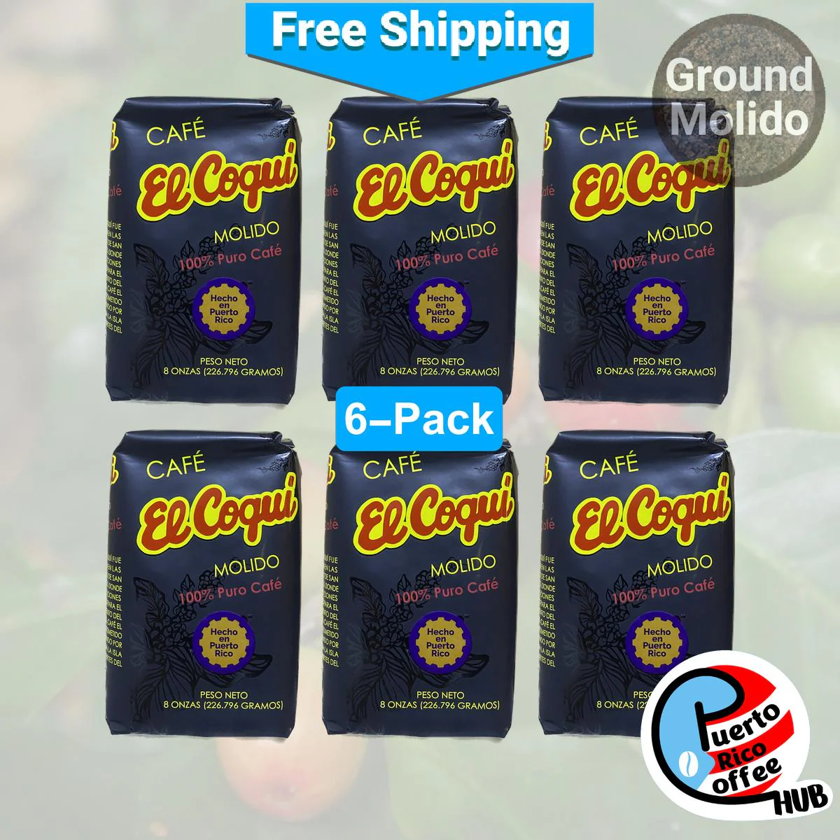 Café El Coquí Ground Coffee - Image 8