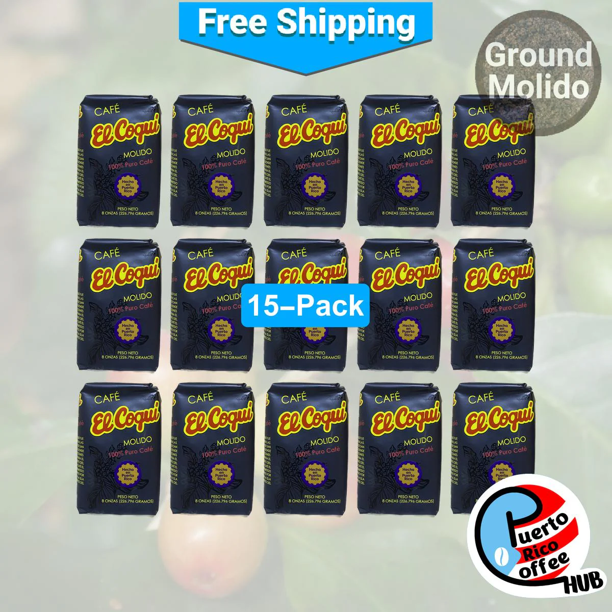 Café El Coquí Ground Coffee - Image 9